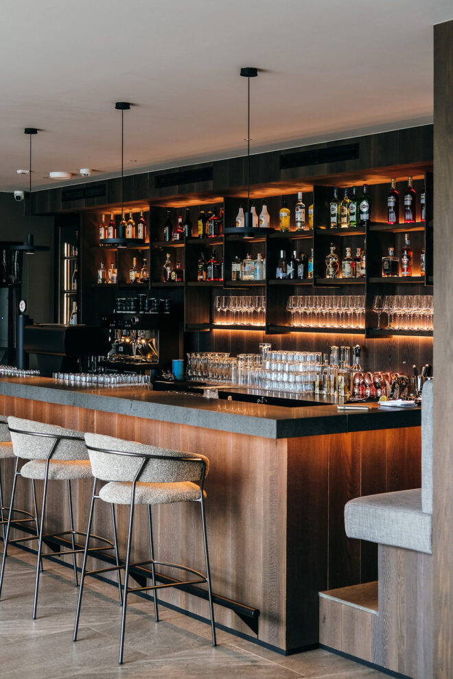 Bar im Deck7 im Haven Mountain Retreat St. Johann im Pongau